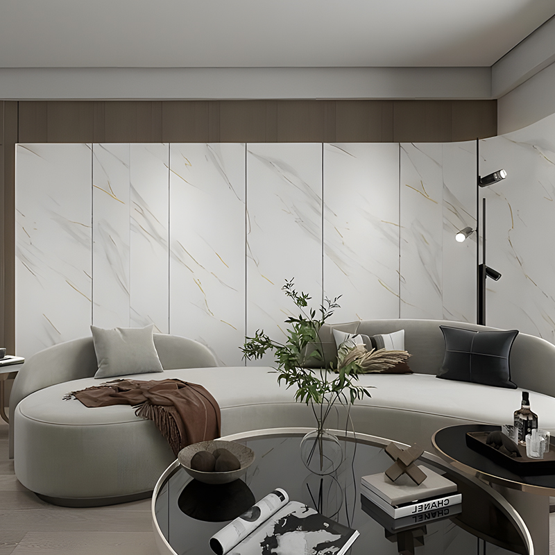 Apartament Living Room Accent Wall Film de transfer PET