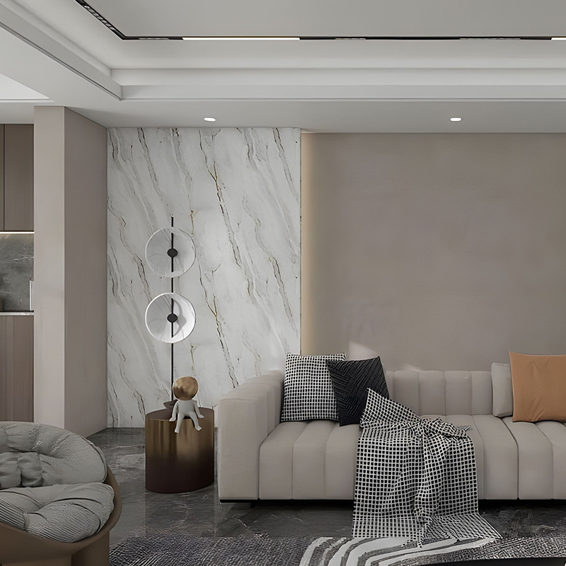 Decorat dulap de sufragerie Galded Wave Film de transfer PET