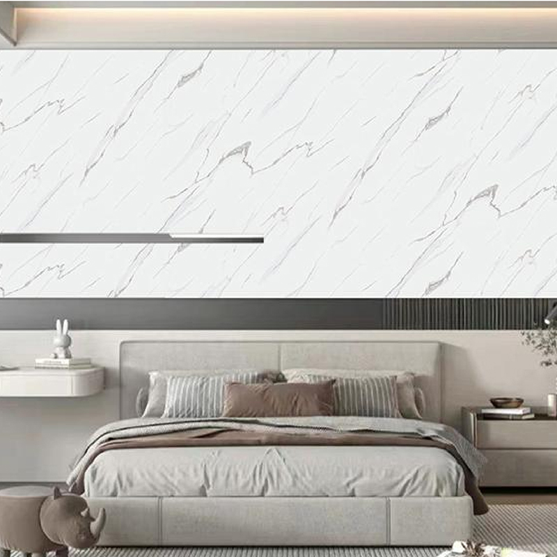 Film decorativ de perete UV Aur Matase alb de transfer termic