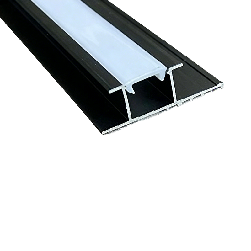 Linii din aluminiu X8 cu lumini pentru panou de furnir din lemn de 8 mm ambianță îmbunătățită